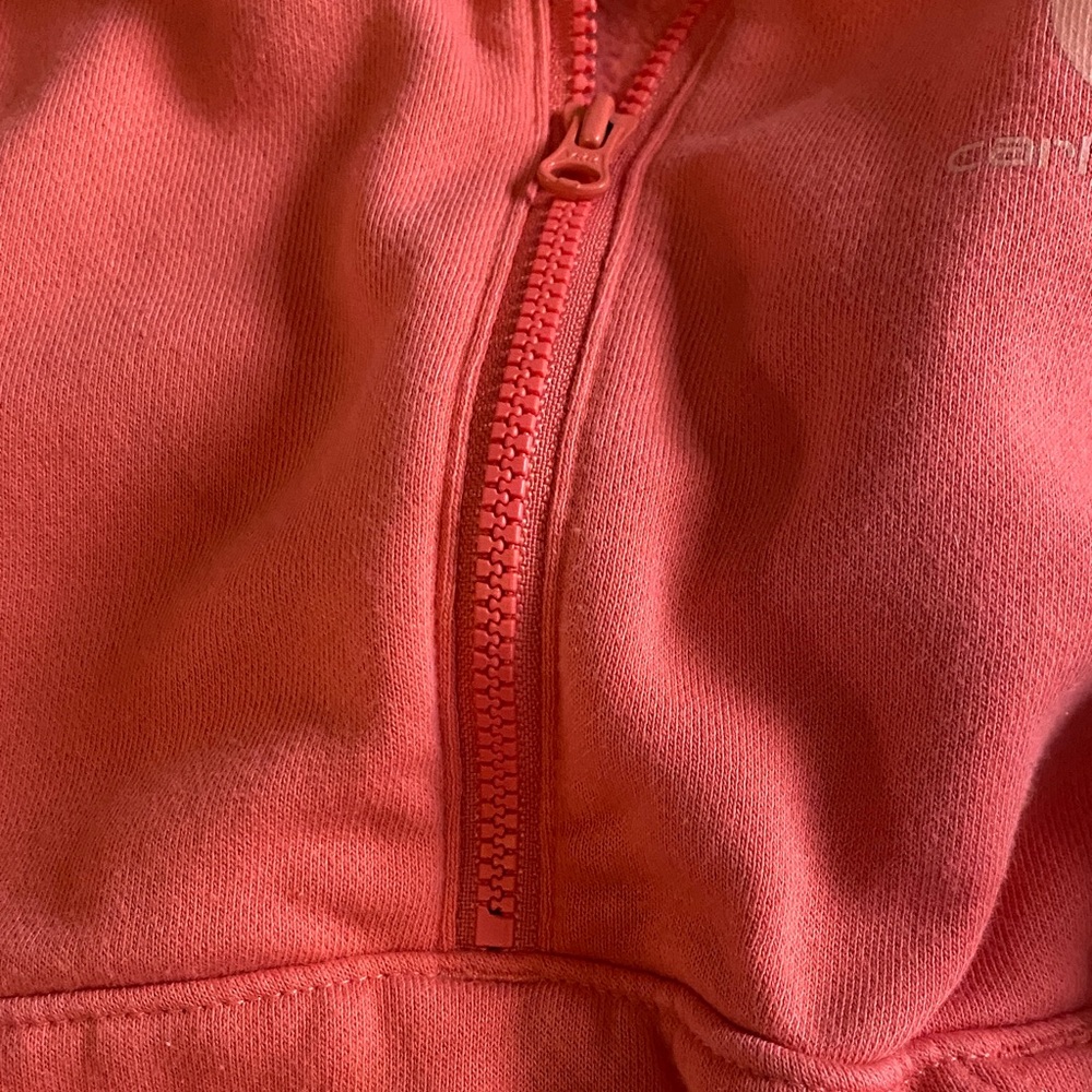 Carhartt Kids'  Orange Half-Zip Hoodie - Picture 7 of 7